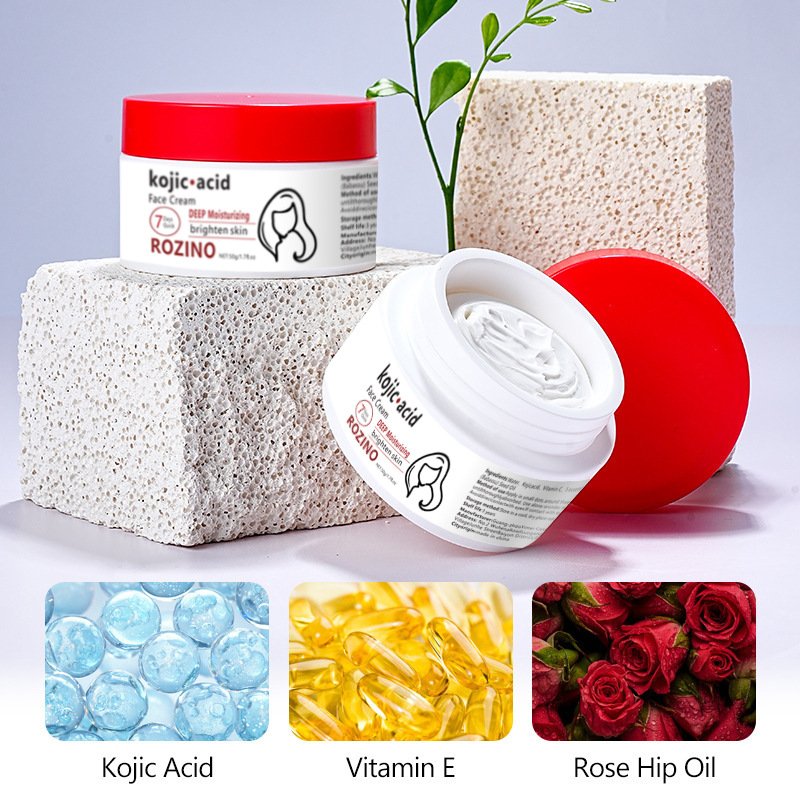 Skin Anti wrinkle Moisturizing and Desalinating Melanin Kojic Acid face cream