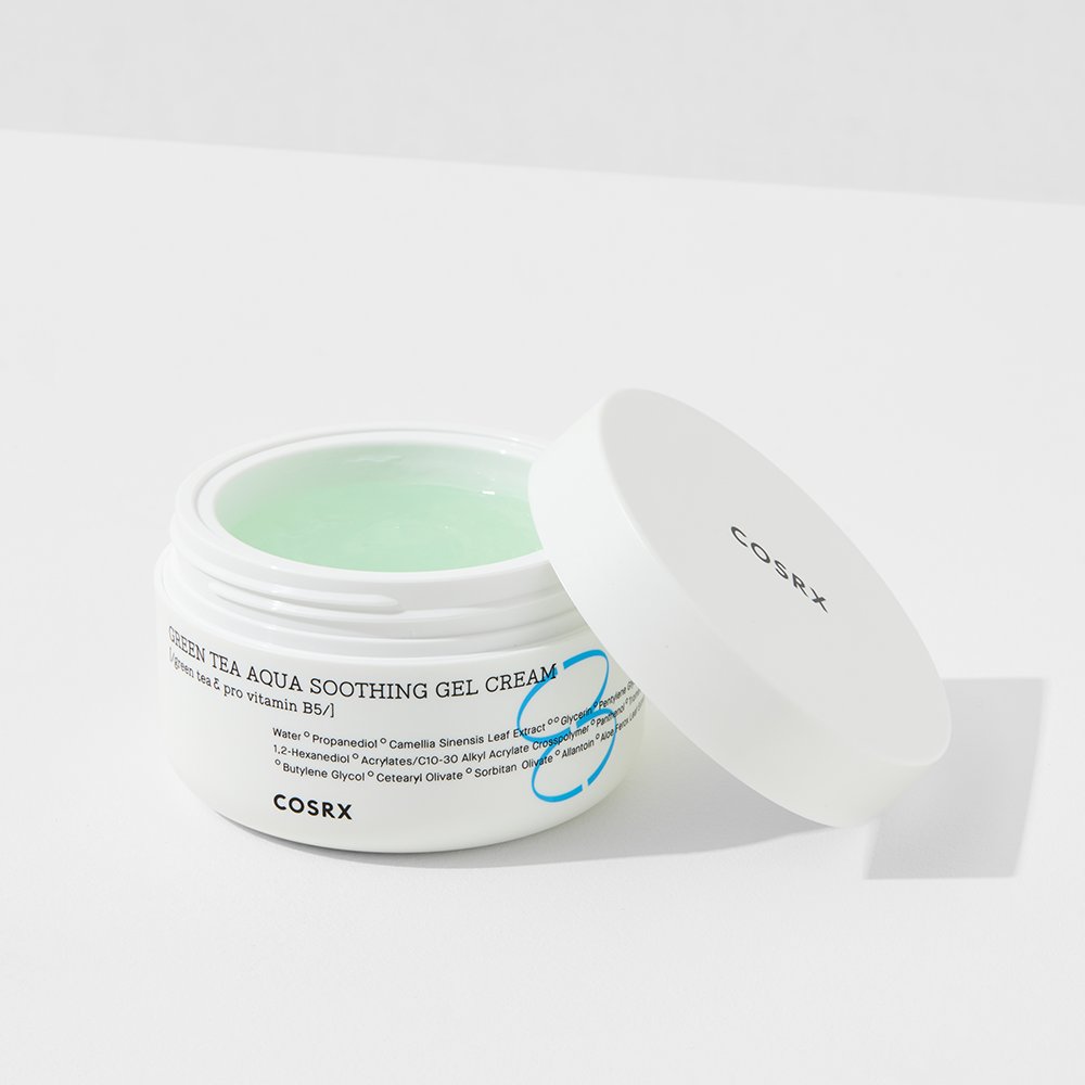 COSRX Camelia, Aloe Gel Cream Moisturizer Wholesale Face Cream Hydrium Green Tea Aqua Gel Cream 50ml