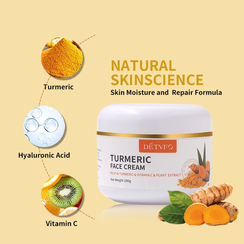 Turmeric whitening moisturizer herbal face cream blaching detvfo vitamin e anti aging whitening cream for face