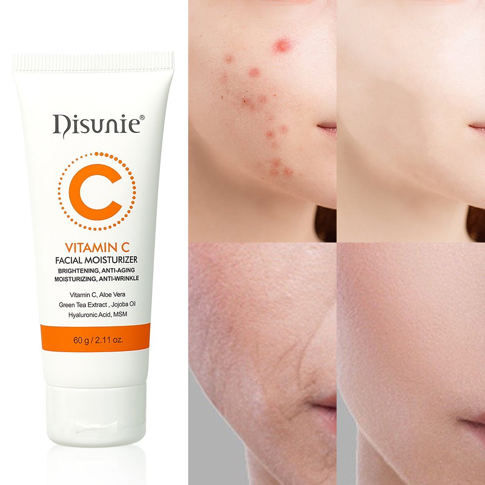 Best Vitamin C Face Whitening Cream For Dry Skin Wrinkles Anti Aging Glowing Skin Brightening Whitening Face Cream For Men Women