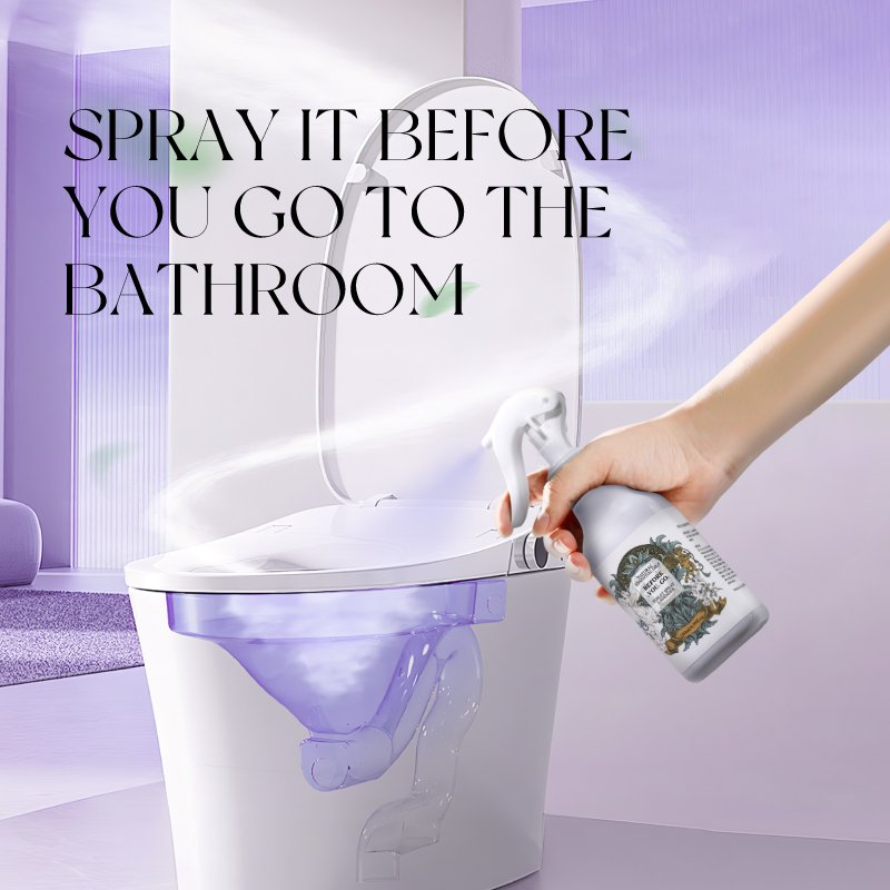 Breathe Naturally Original Citrus 4oz/120mL Toilet Air Freshener Odor Eliminator Neutralizer Spray