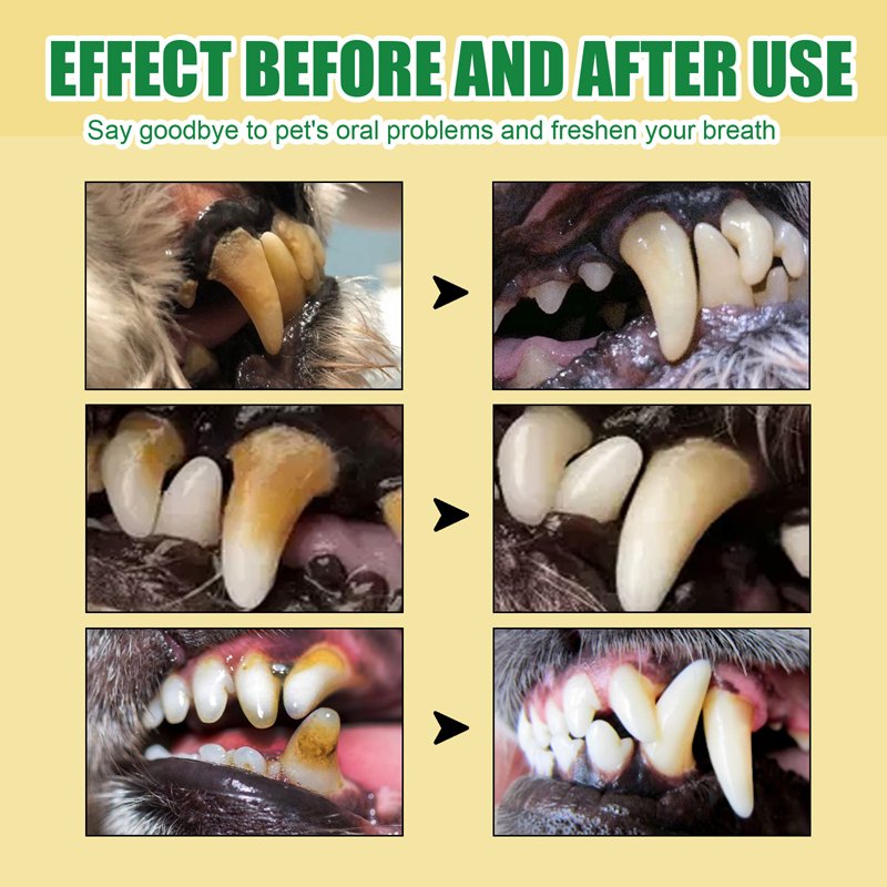 Dog Cat Breath Freshener Teeth Stain Remove Freeze Dried Tablets Mouth Deodorant Prevent Calculus Pet Mouth Cleaning