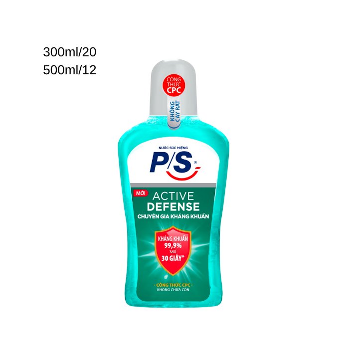 Sale PS Freshening breath Fluoride-Free Mouth wash with Natural Fresh Mint