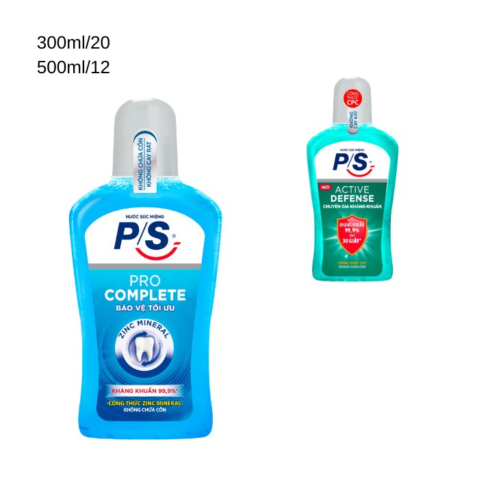Sale PS Freshening breath Fluoride-Free Mouth wash with Natural Fresh Mint
