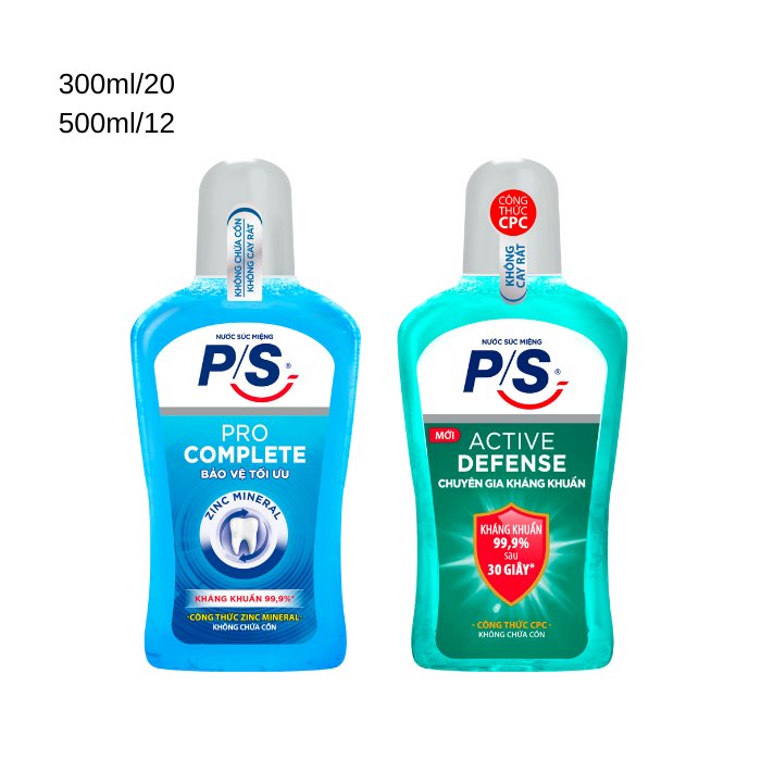 Sale PS Freshening breath Fluoride-Free Mouth wash with Natural Fresh Mint