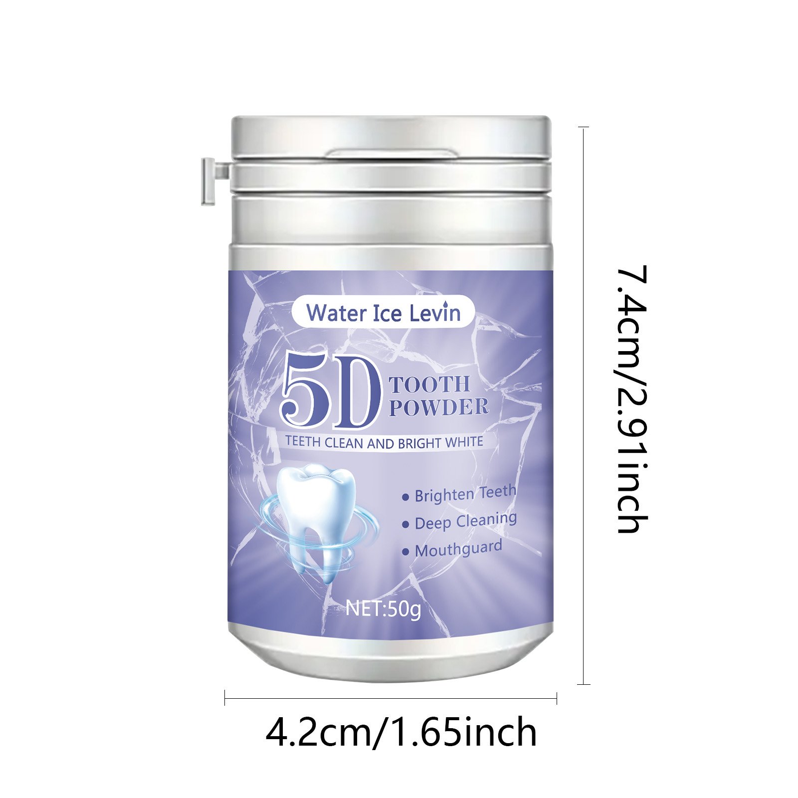 50g daily care tooth powder for healthier teeth and gums clean mouth and fresh breath