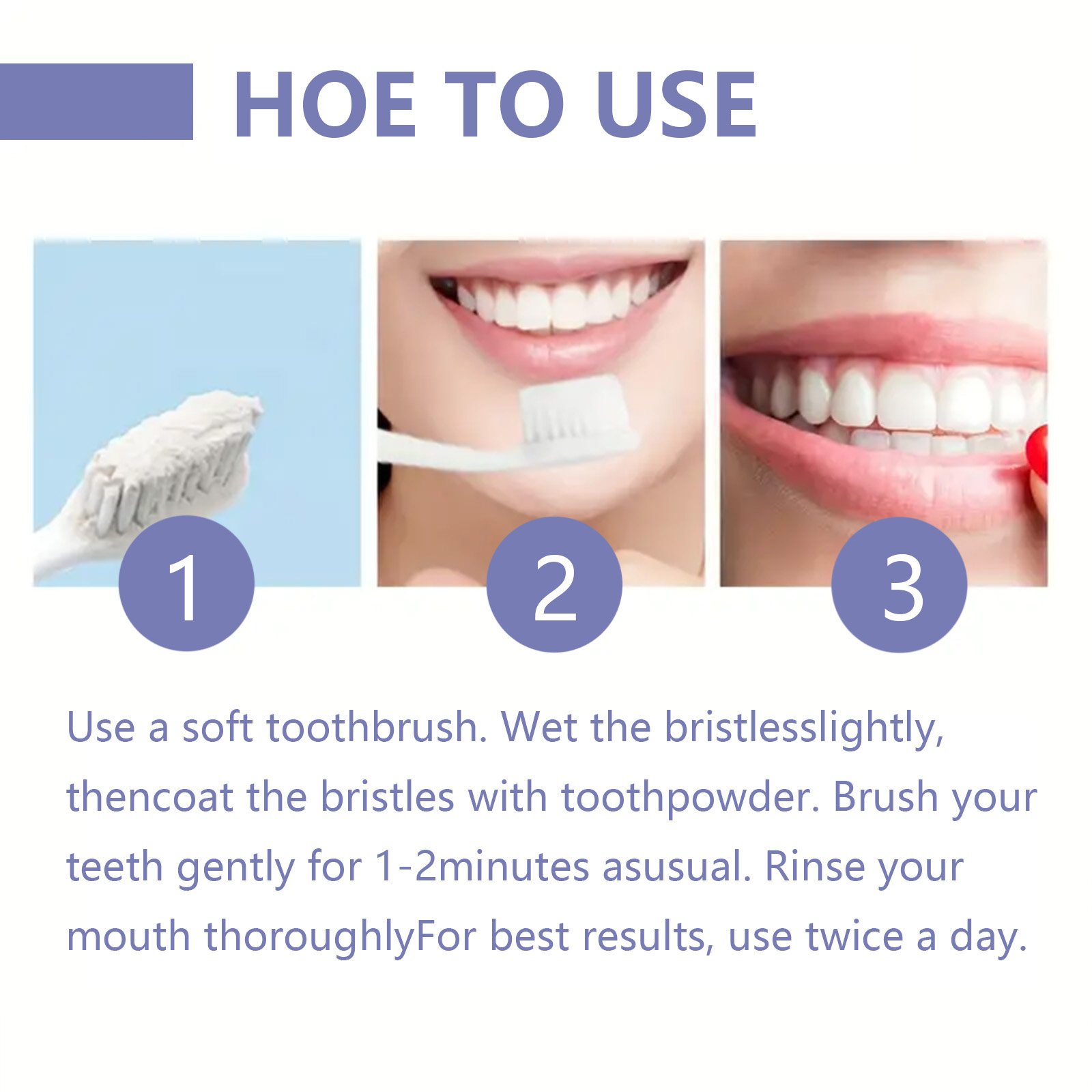 50g daily care tooth powder for healthier teeth and gums clean mouth and fresh breath