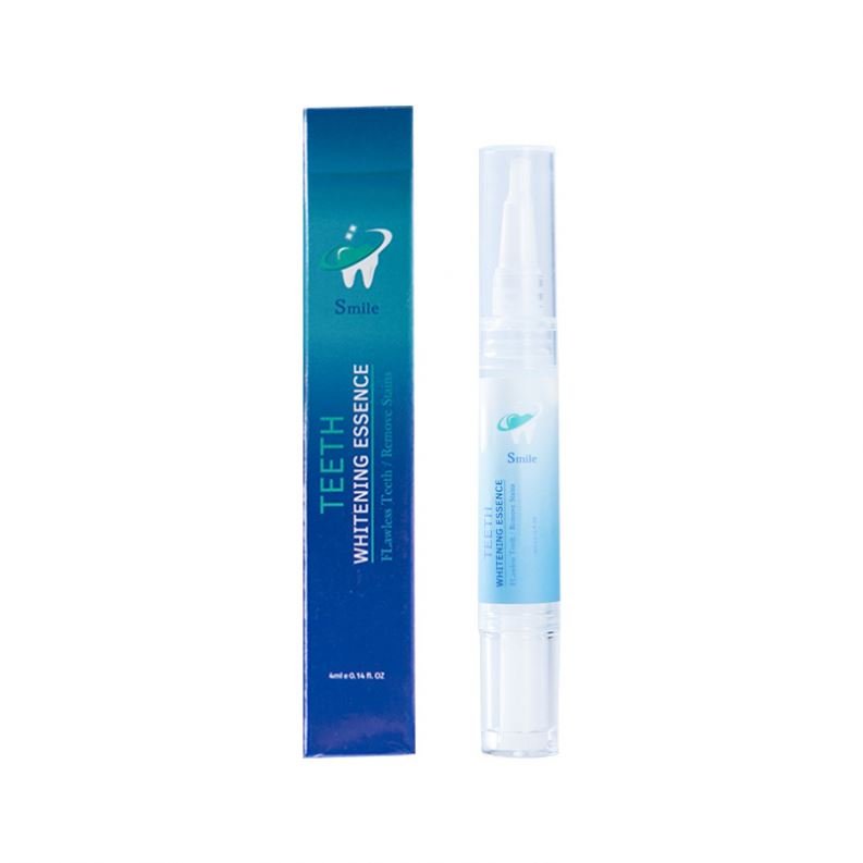 LANTHOME Hot selling private label 4ml white tooth whitening pen oral cleaning and care teeth whitening pen