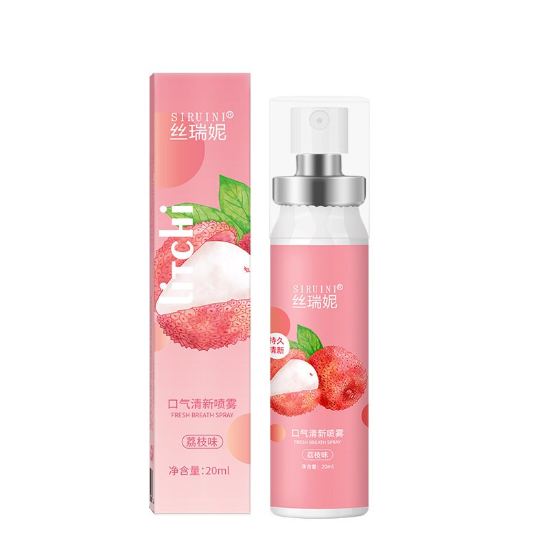 Breath Freshener Spray Mouth Spray 20ml Fresh Breath Retention Fruit Oral Spray Wholesale