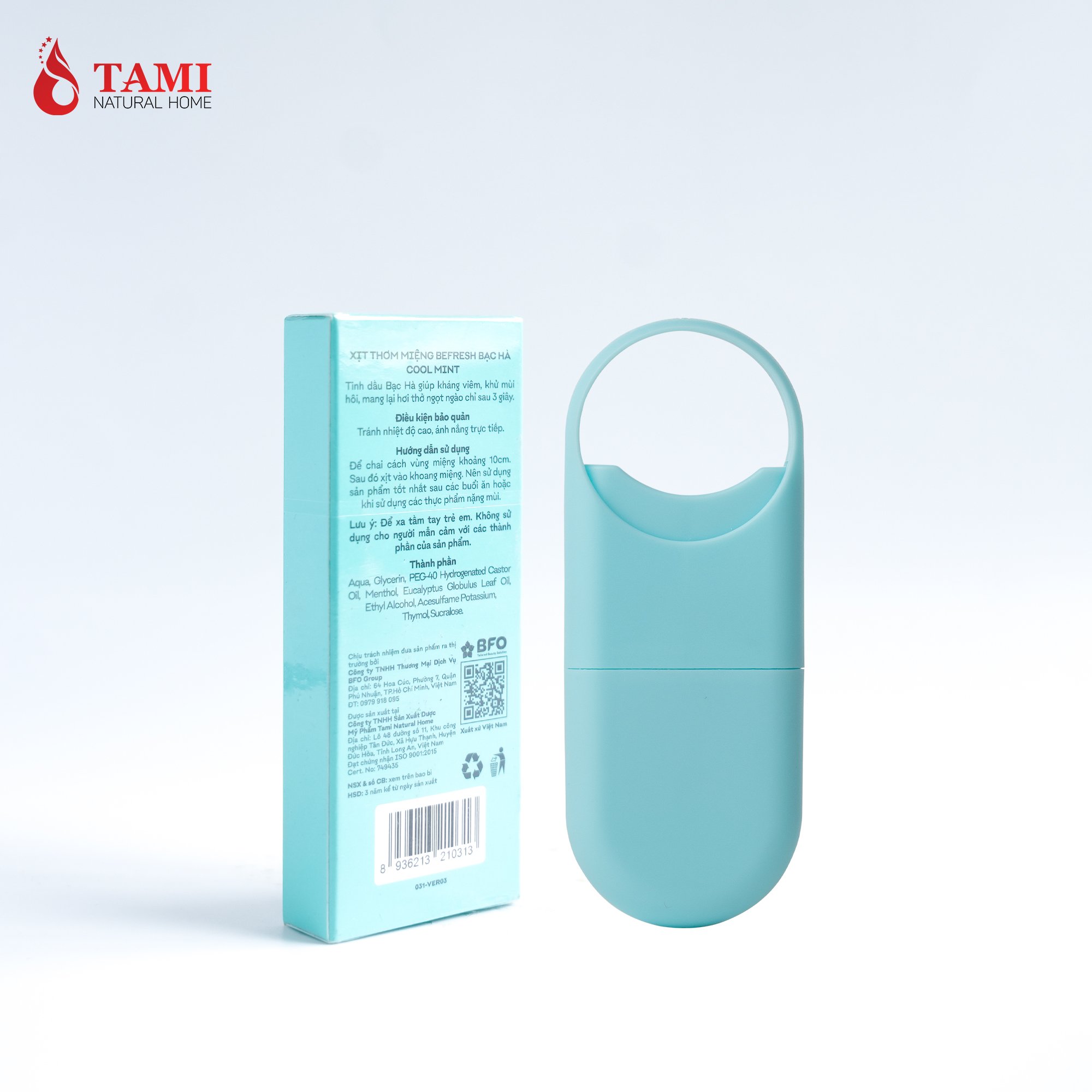 Breath Fresheners New Top All Genders Compact Design Natural Ingredients 100g Befresh - Cool Mint Oral Spray