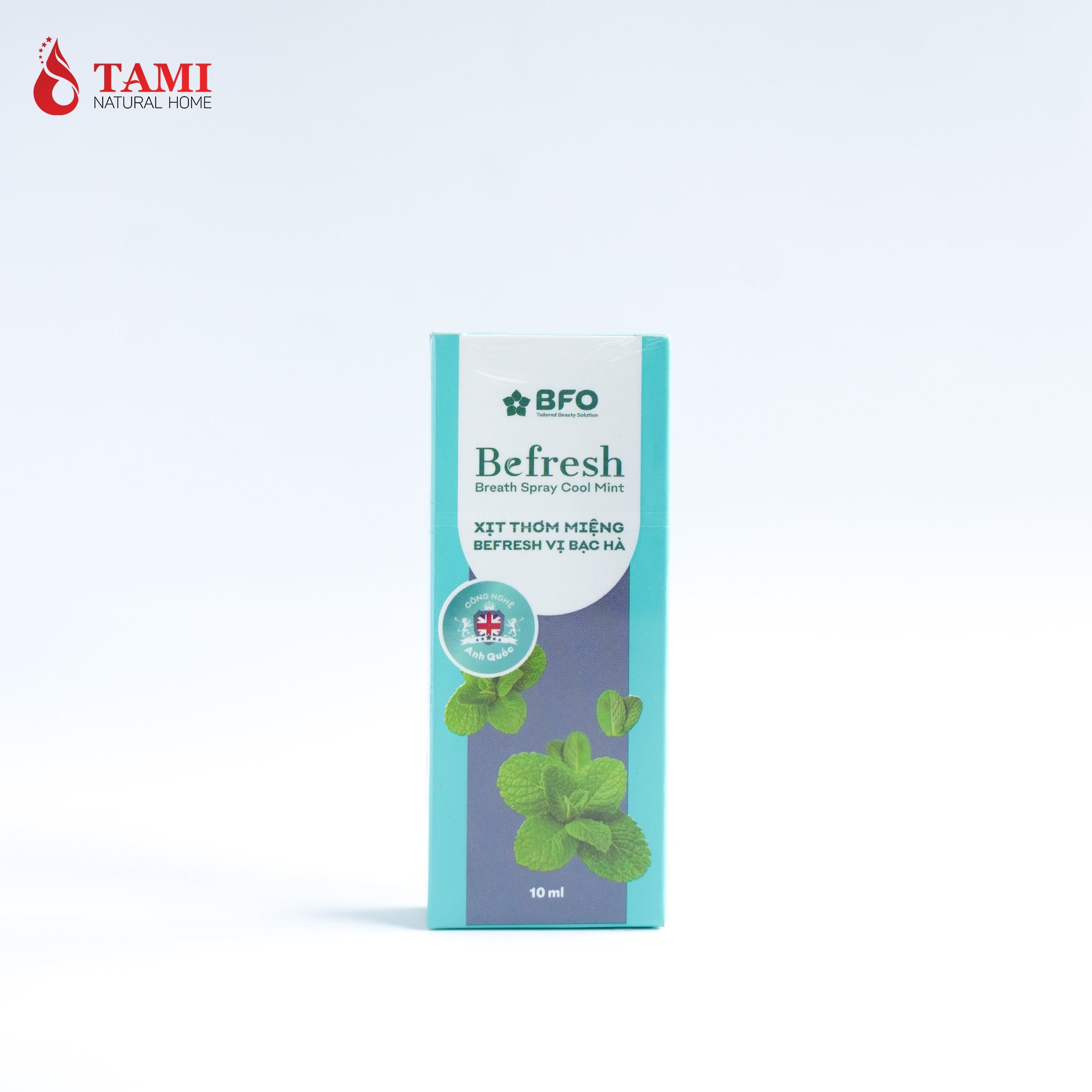 Breath Fresheners New Top All Genders Compact Design Natural Ingredients 100g Befresh - Cool Mint Oral Spray