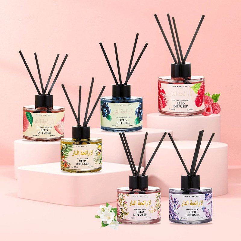 Custom Perfume Factory Air Fresheners Lavender + Lily Of The Valley 100Ml Flower Deodorant Reed Diffuser Home Fragrance