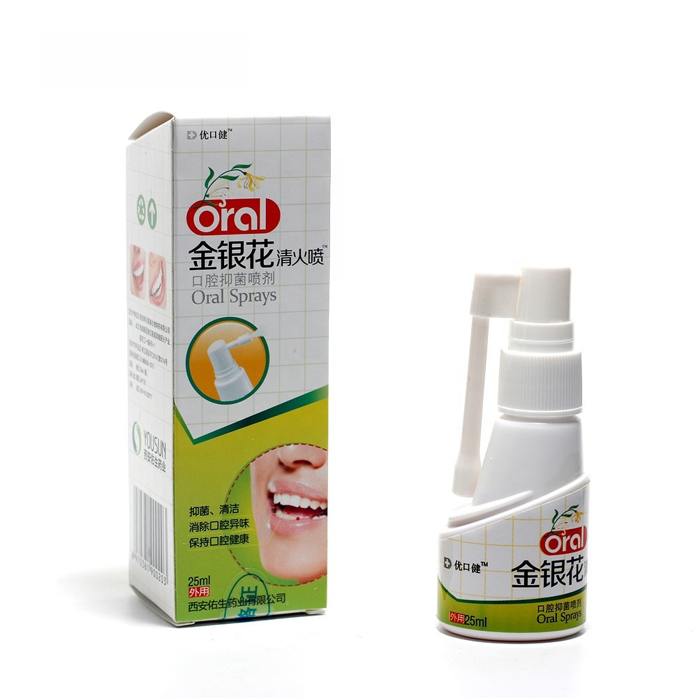 Nature herbal Health Breath Freshening Mist Mint Breath Freshener customized flavor