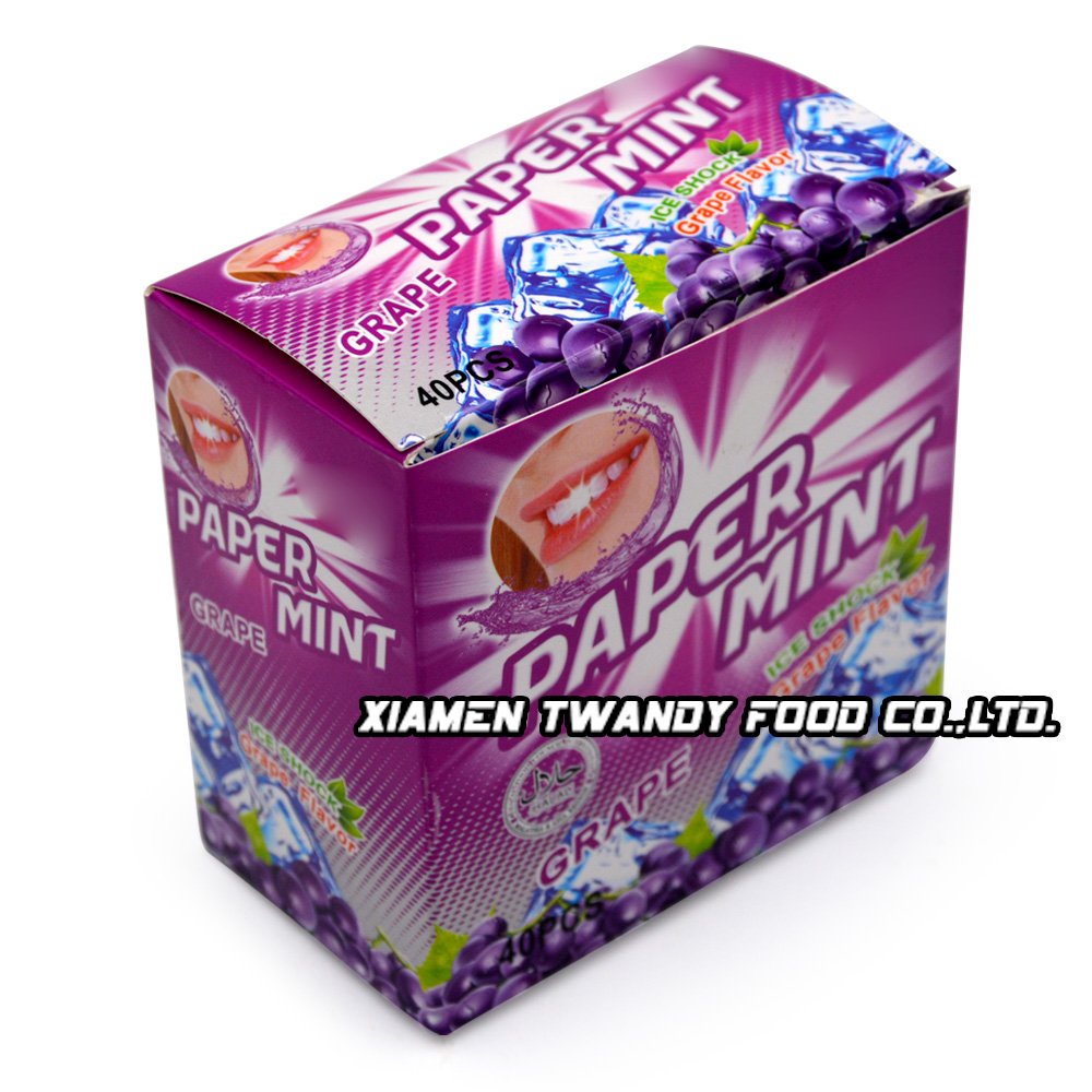 40PCS Sugarless fresh mouth breath freshener mint strips by protected package