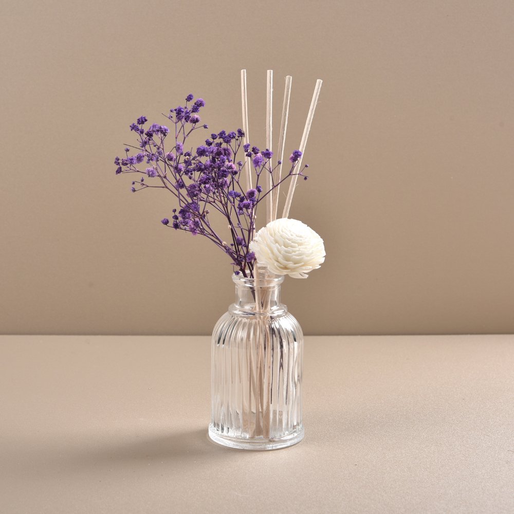 Decorative Baby Breath Preserved Dried Preserved Flowers Plants Home Fragrance Reed Diffuser