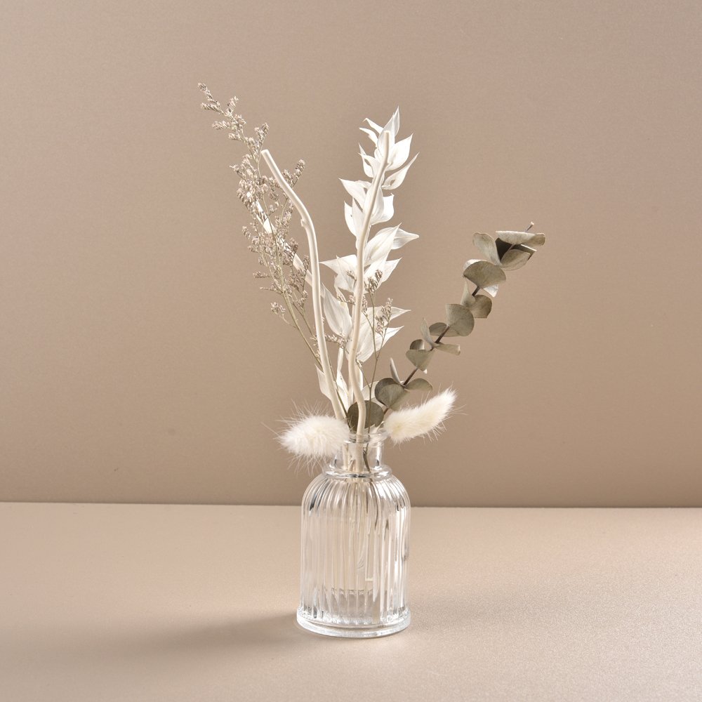 Decorative Baby Breath Preserved Dried Preserved Flowers Plants Home Fragrance Reed Diffuser