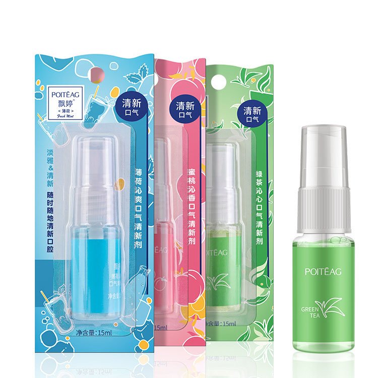 Breath freshener spray lasting fragrance remove bad breath spray portable mouth freshener