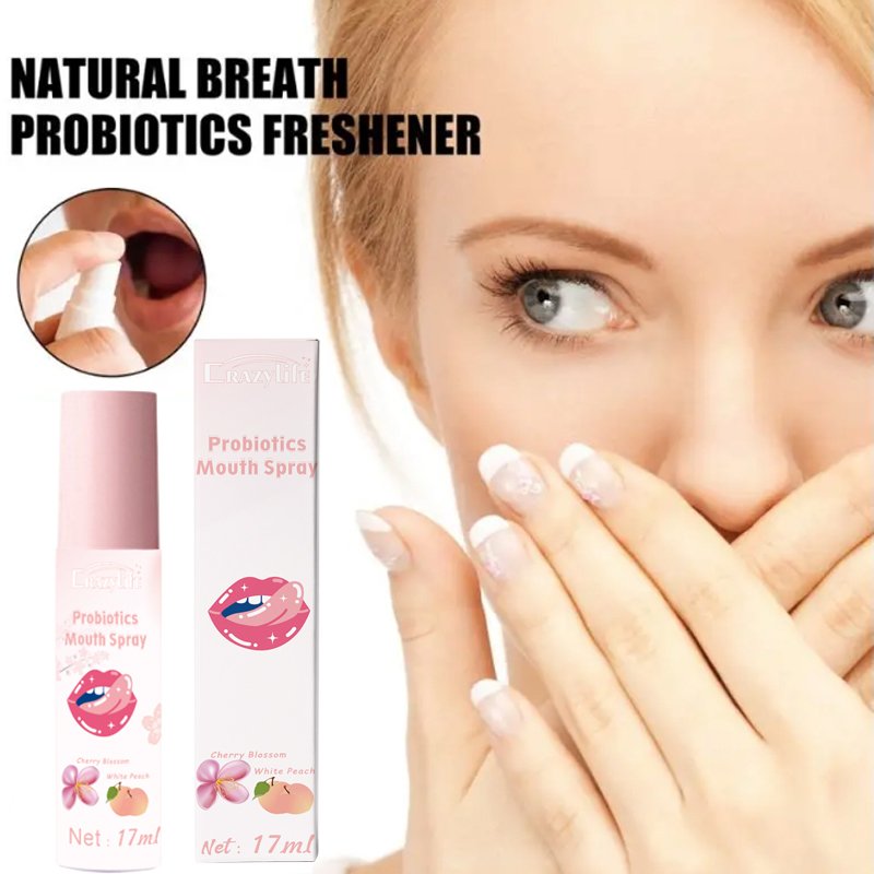 Lasting Fresh Lasting Mouth Spray Oral Care Easy To Carry Mouth Spray 17ml Halitosis Eliminate Bad Breath Easy To Use