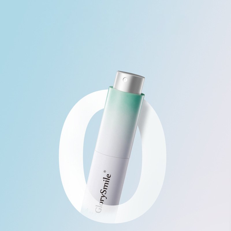 Portable Peach Flavor Mouthwash Spray 8ml Travel Size Oral Spray For Bad Breath