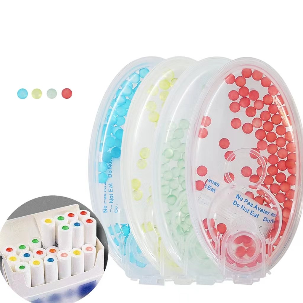 Mix Fruit Flavor Menthol Capsule Mint Beads Explosion Cigarette Pops Crush Ball Filter For Smoking Holder Accessories