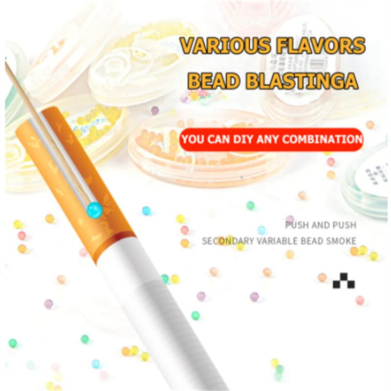 Mix Fruit Flavor Menthol Capsule Mint Beads Explosion Cigarette Pops Crush Ball Filter For Smoking Holder Accessories