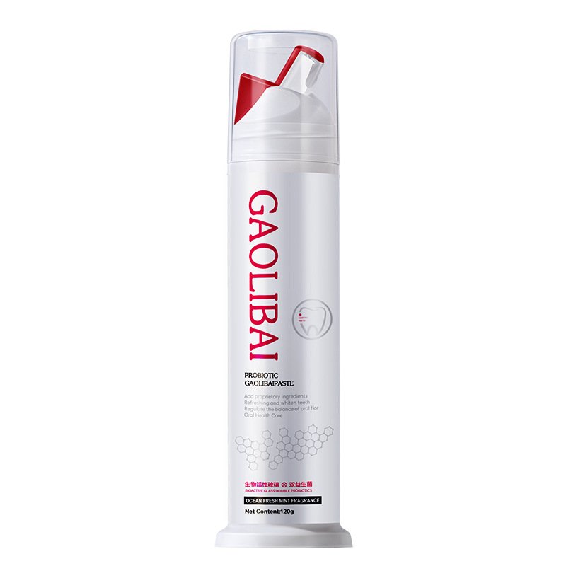 Recommend oral care probiotic whitening toothpaste 120g to remove smoke stains balance bacterial flora and freshen breath