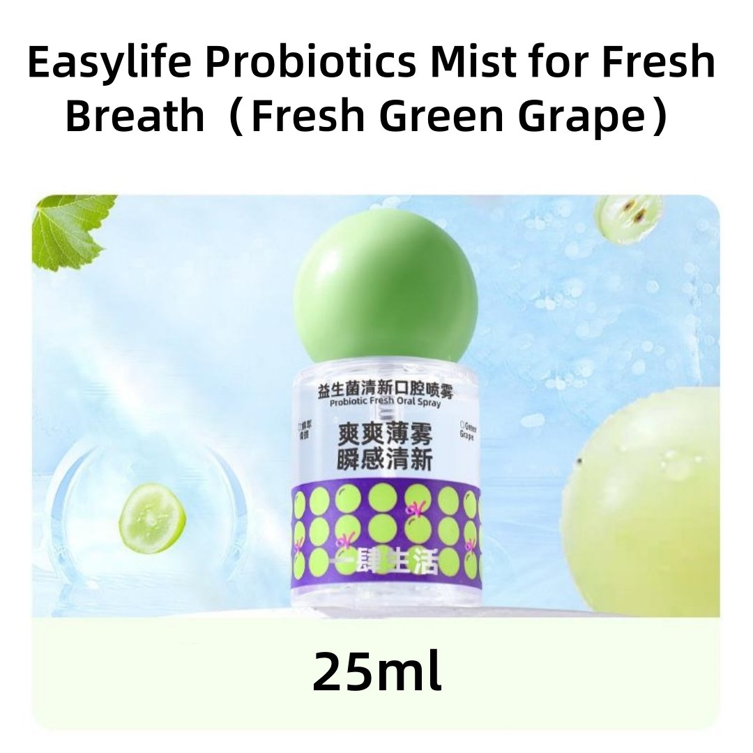 Custom Oral Care Probiotics Mist for Fresh Breath Private Label Fruit Mint Flavor Freshener Mouth Spray for Bad Breath
