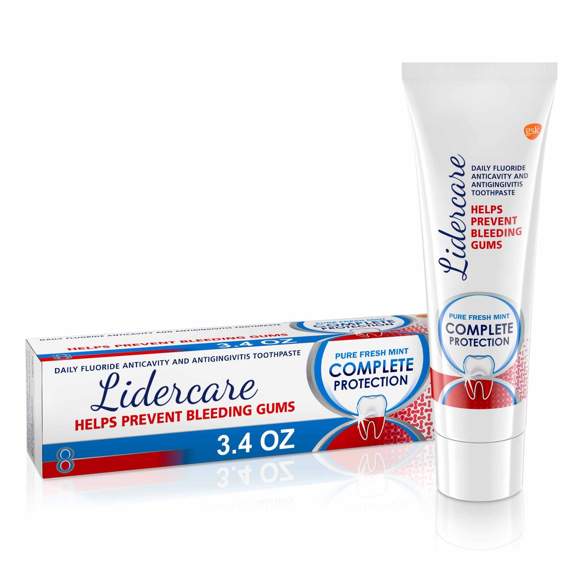 Lidercare OEM ODM FRESHENS BREATH STRENGTHENS ENAMEL DEEP CLEAN WHITENS toothpaste for sensitive teeth