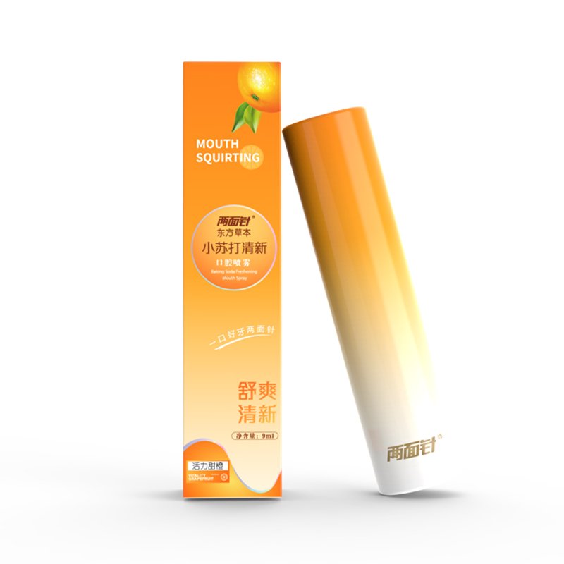 Custom Private Label 9ml Fresh Breath Fruit Mint Flavored Oral Mouth Freshener Spray For Bad Breath