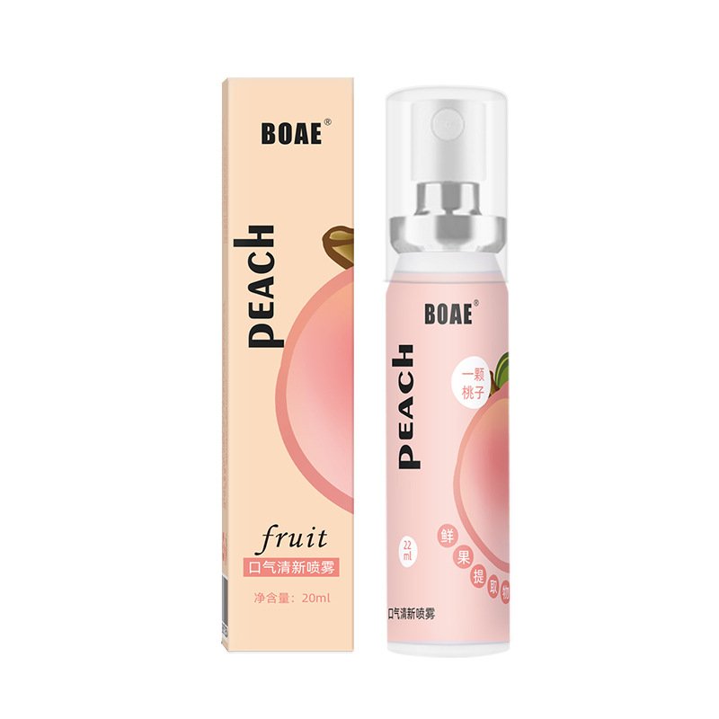 Easy to Use Fruit Flavor Mouth Spray 20ml Mint Breath Refreshing dating device Breath freshener