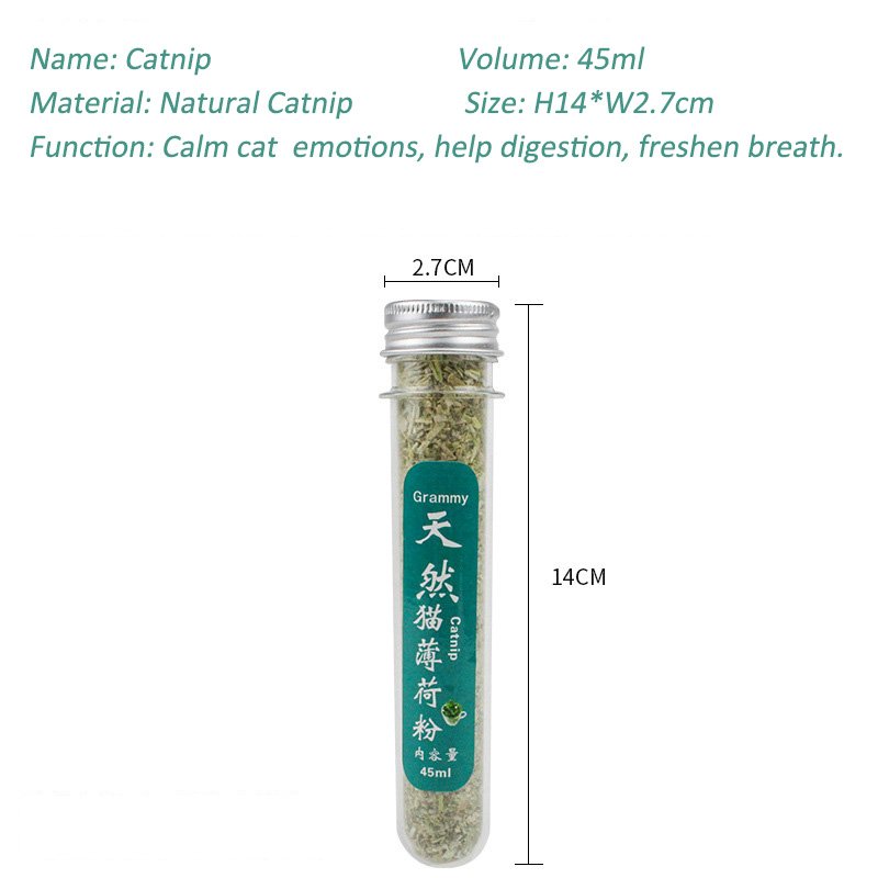 Natural Fresh Cat Catnip Help Digestion Freshen Breath Calm Cats Emotions Catnips