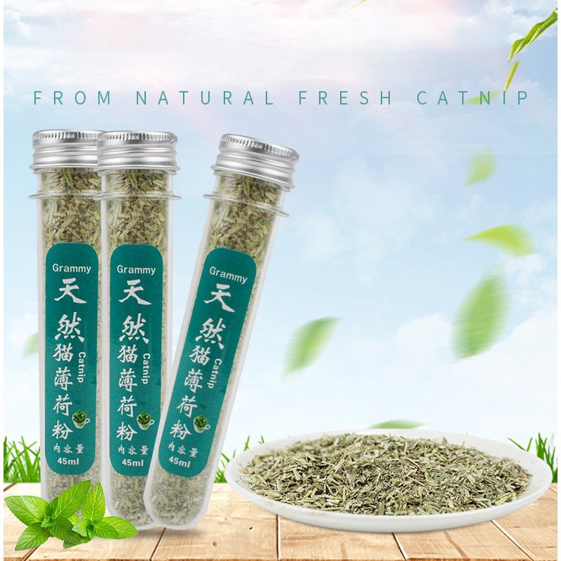 Natural Fresh Cat Catnip Help Digestion Freshen Breath Calm Cats Emotions Catnips
