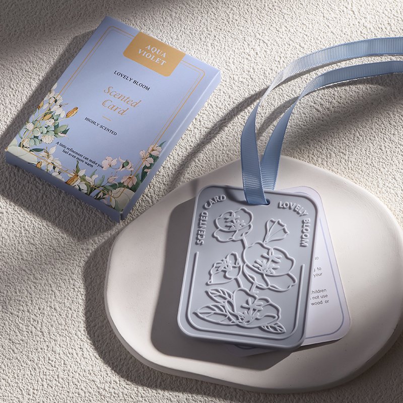 Highly Scented Perfume Gift Card Scent Fragrance EVA Card Air Freshener For Car And Wardrobe