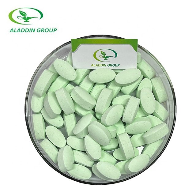 Haccp OEM ODM Peppermint Mouthwash Tablets - Chewable Mouthwash Tablet for Fresh Breath Fluoride Free Acohol Free