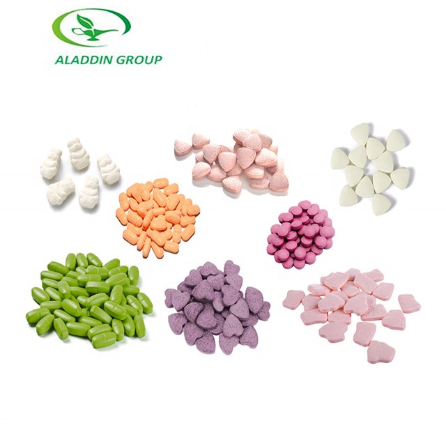 Haccp OEM ODM Peppermint Mouthwash Tablets - Chewable Mouthwash Tablet for Fresh Breath Fluoride Free Acohol Free