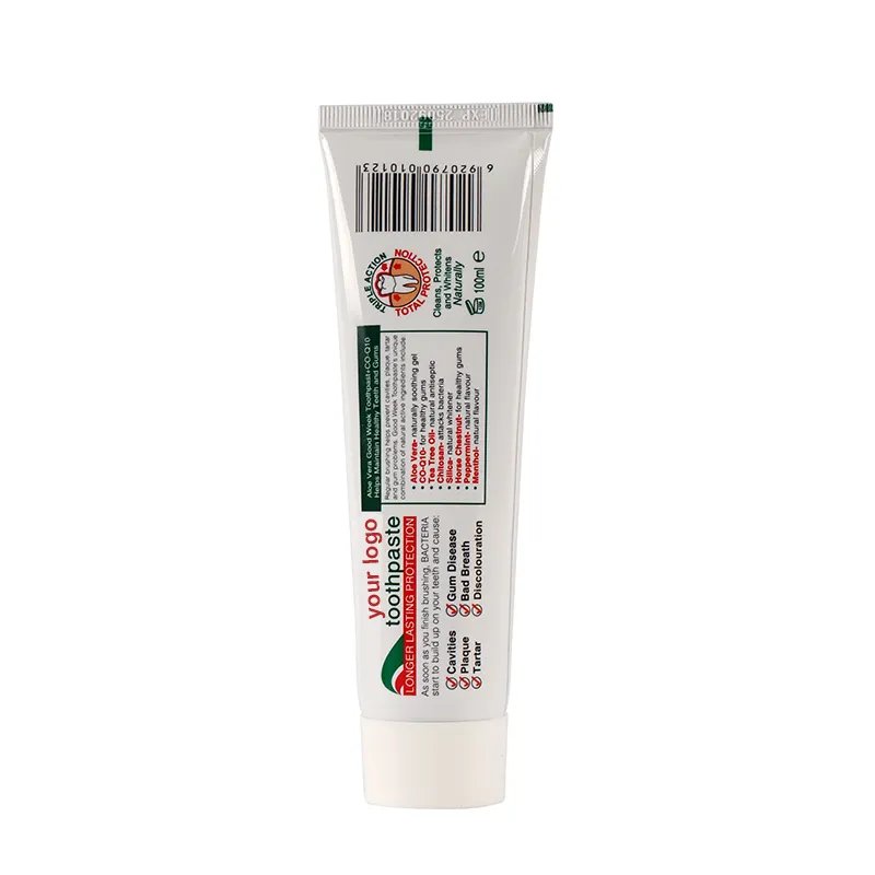 natural aloe toothpaste improves gum problems and freshens breath
