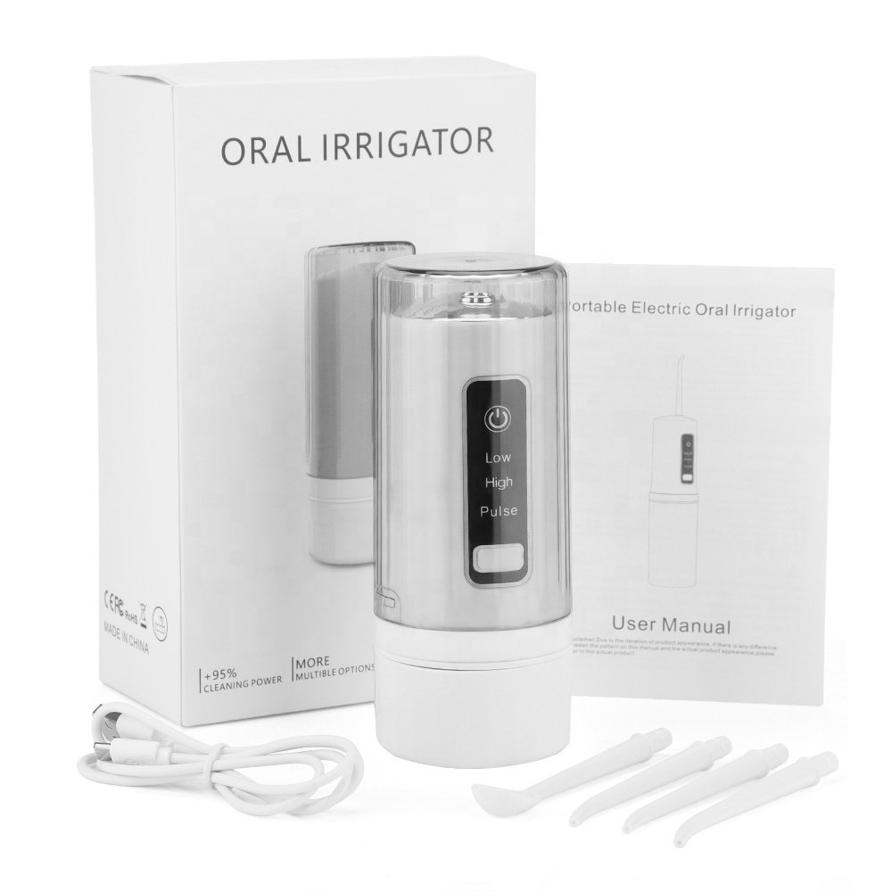 Upgraded Water Dental flosser Portable Oral irrigator Teeth Picks 3 Modes Sonic Electric Cordless Water Flosser