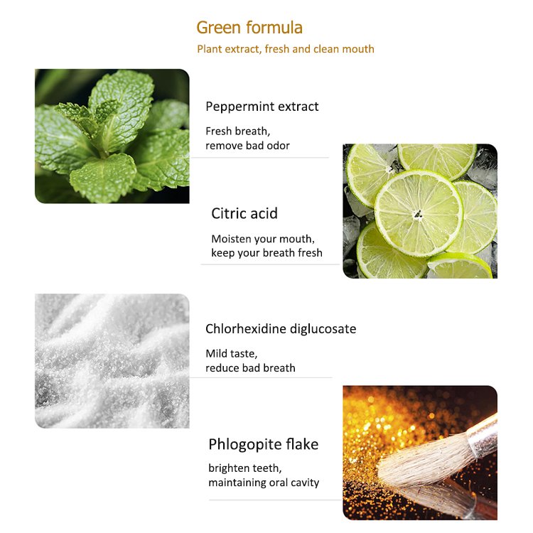 custom logo natural 0 alcohol mint flavor 9ml portable oral refreshing mouth spray reduce odor Breath Fresheners