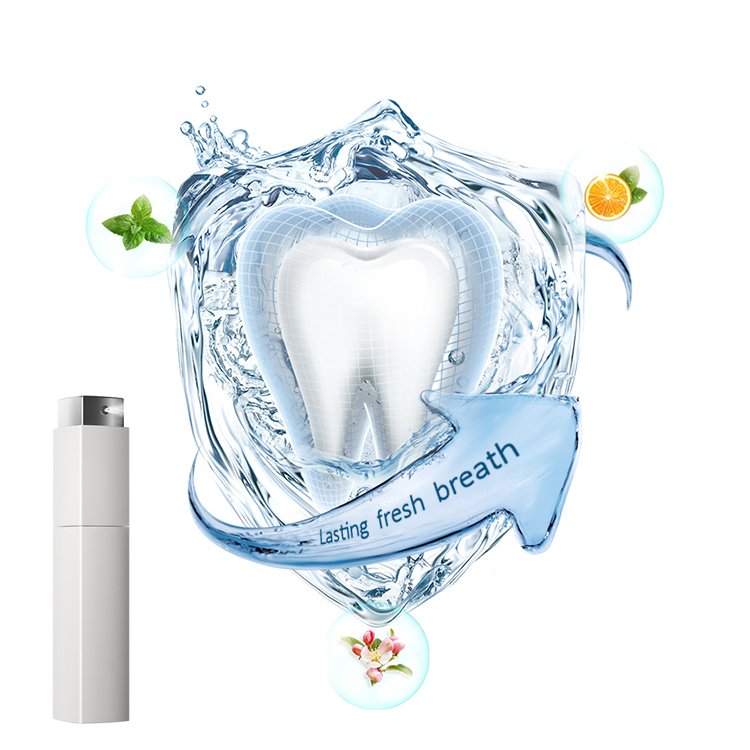 custom logo natural 0 alcohol mint flavor 9ml portable oral refreshing mouth spray reduce odor Breath Fresheners