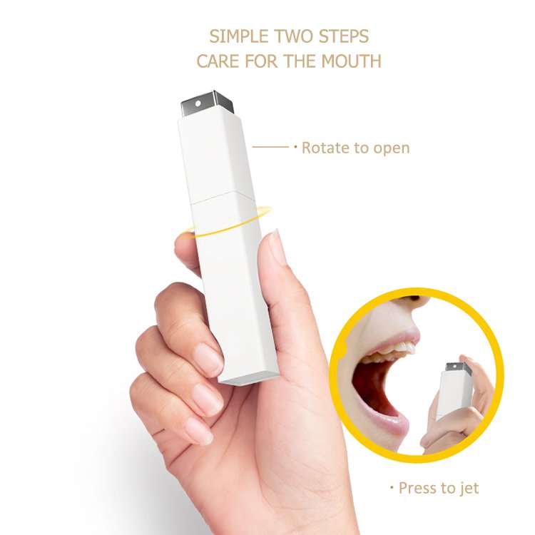 custom logo natural 0 alcohol mint flavor 9ml portable oral refreshing mouth spray reduce odor Breath Fresheners