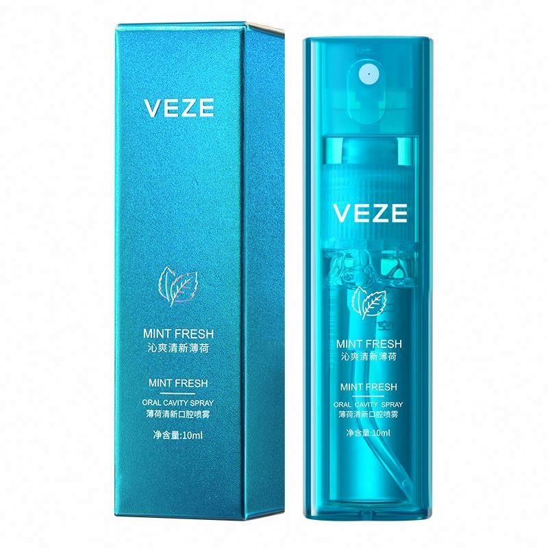 VEZE cool cleaning care freshener wash fresh breath oral refreshing mouth spray VEZE cool cleaning care freshener wash fresh
