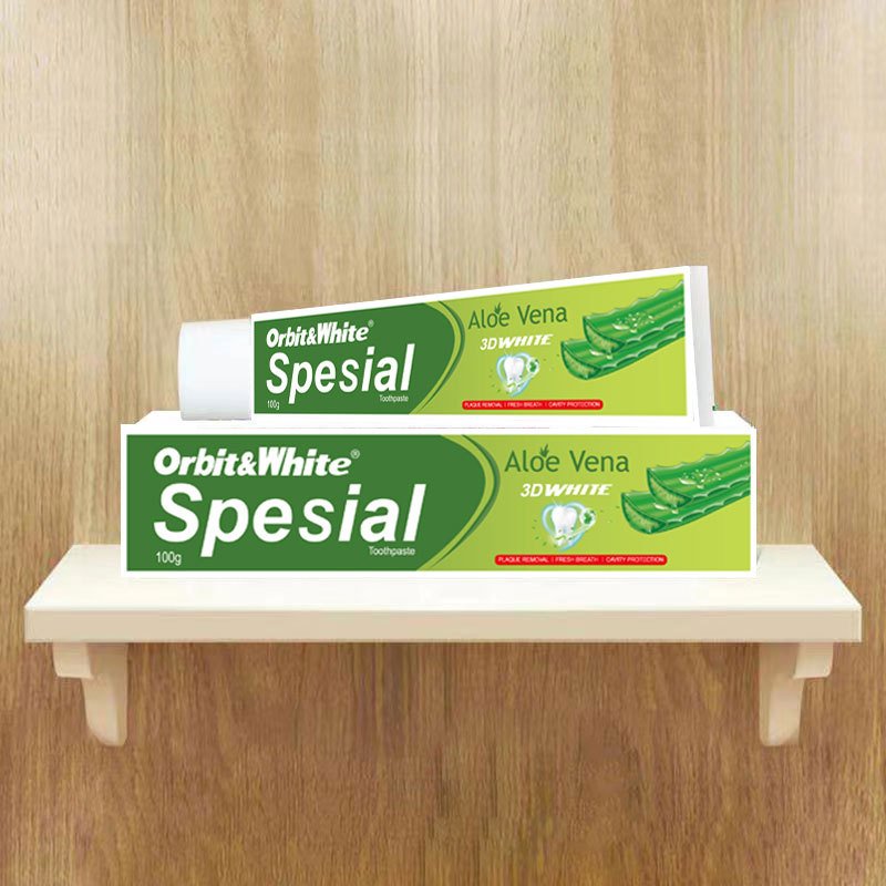 Customized 100g Fluoride Toothpaste for Adults Sensitive Teeth Breath Fragrance Mint Taste Teeth Whitening with Milk Smell