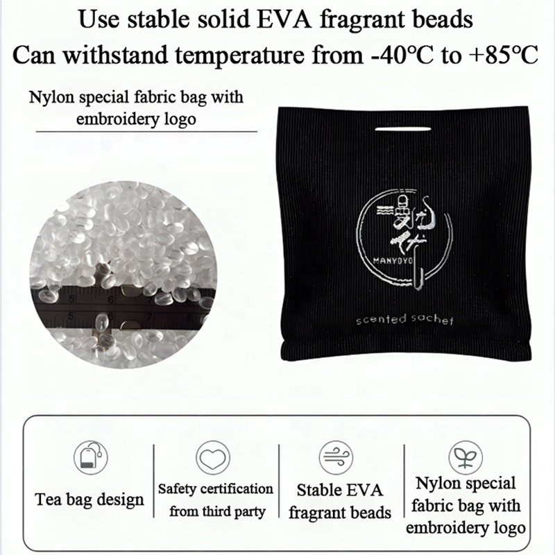 Hot Sale Car Hanging Fragrant Sachet Decorative Gift Promotion Pendant Aromatherapy Bag Air freshener For Wardrobe Shoe Cabinet