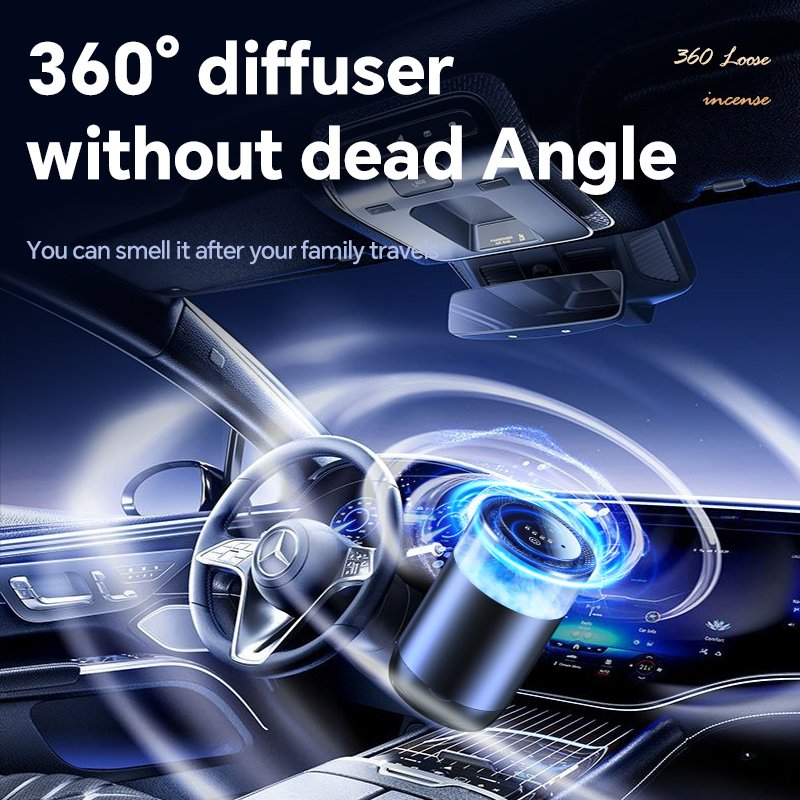 Intelligent Automatic Soild Aroma Perfume Gel Cloud Machine Car Aromatherapy Fragrance Oil Car Diffuser Air freshener