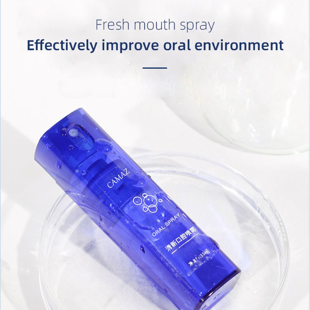 Private Label Customized 10 ml Oral Spray Oral Care Portable Mint Perfume Mouth Breath freshening Spray For Bad Breath