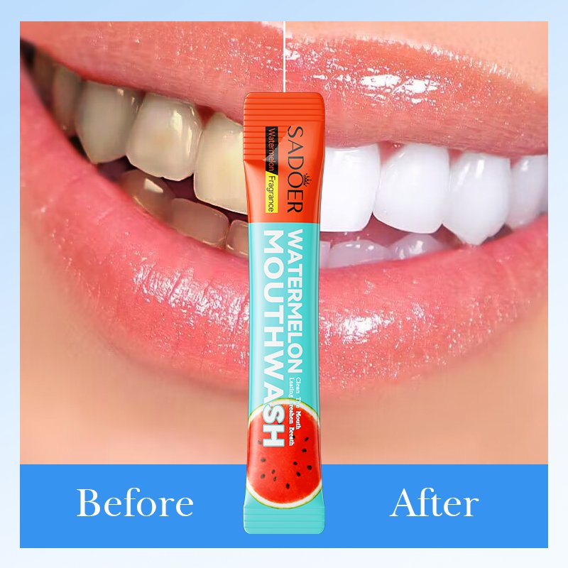 OEM SADOER private label fruit nourishing mouth care cleaning products watermelon deep cleansing freshen breath mouth wash