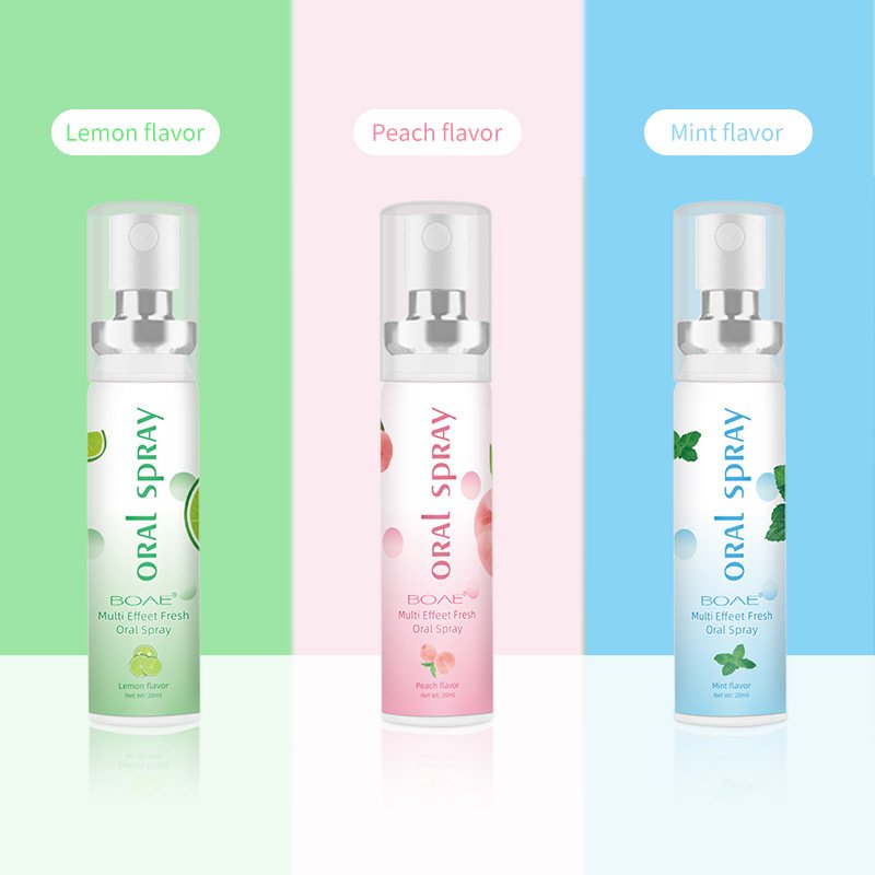 OEM Probiotic Freshener Remove Bad Breath Oral Spray Long-lasting Portable Mouth Spray For Bad Breath Oral Mouthwash Spray
