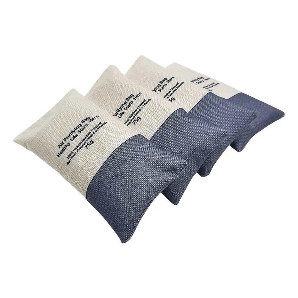 100% Breath Freely Shoe Deodorizer Set Activated Charcoal Shoes Odor Purify Bag Bamboo Charcoal Bag OEM Design for Home Kitchen