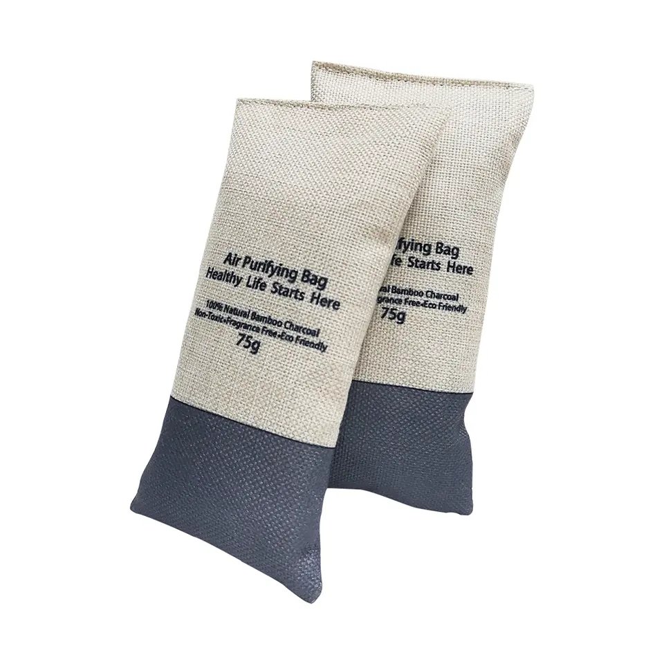100% Breath Freely Shoe Deodorizer Set Activated Charcoal Shoes Odor Purify Bag Bamboo Charcoal Bag OEM Design for Home Kitchen