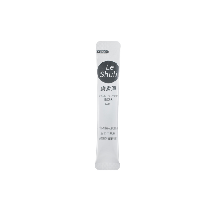 Portable 12ML Travel Size Breath Fresheners PH6 Mild Flavor Mouthwash Strips For Oral Care